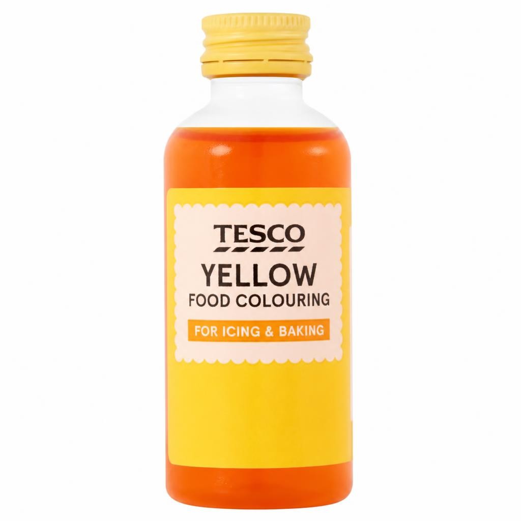 Tesco Yellow Food Colouring 60ml