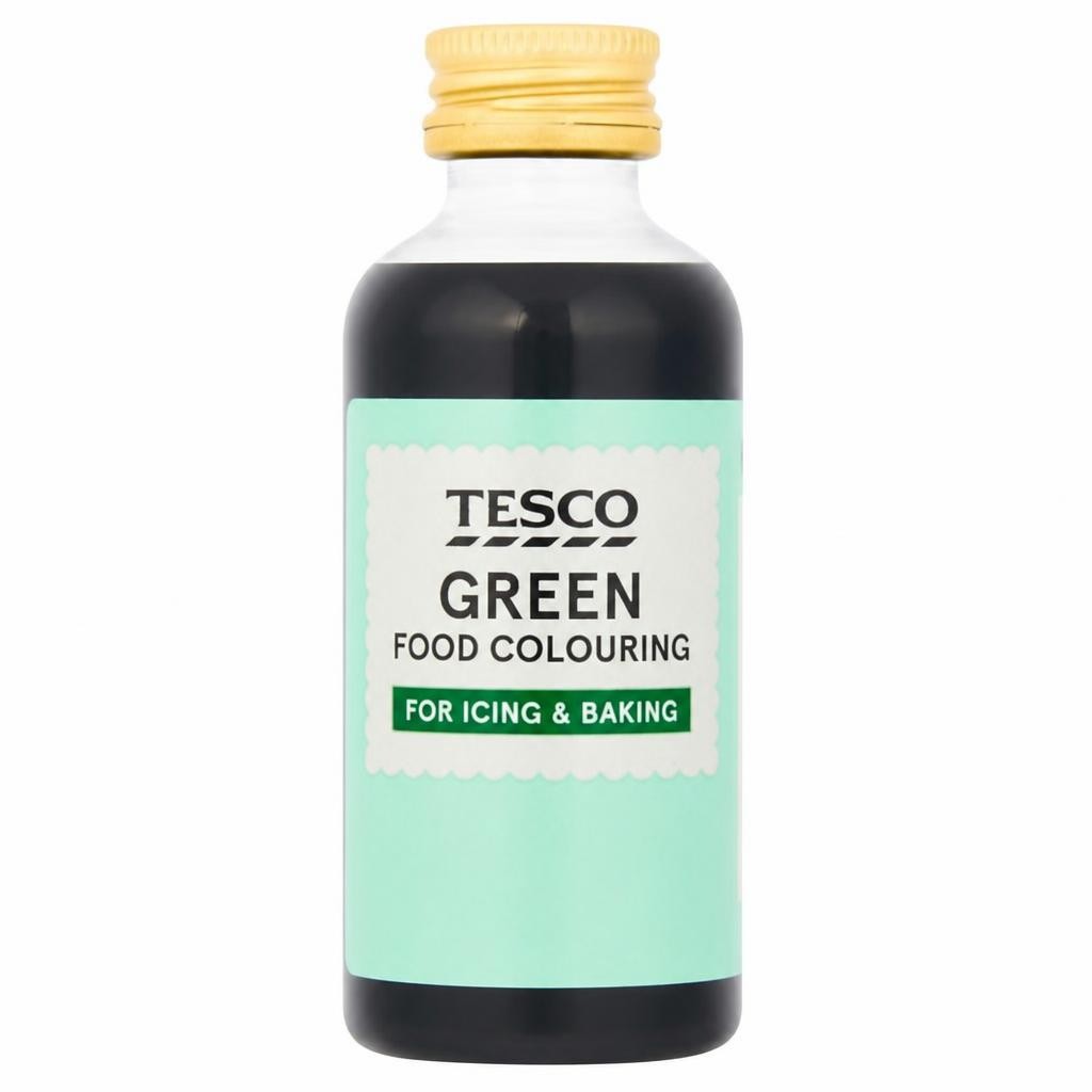 Tesco Green Food Colouring 60ml