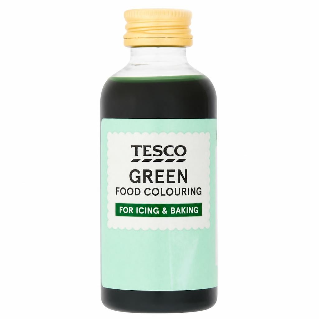 Tesco Green Food Colouring 60ml