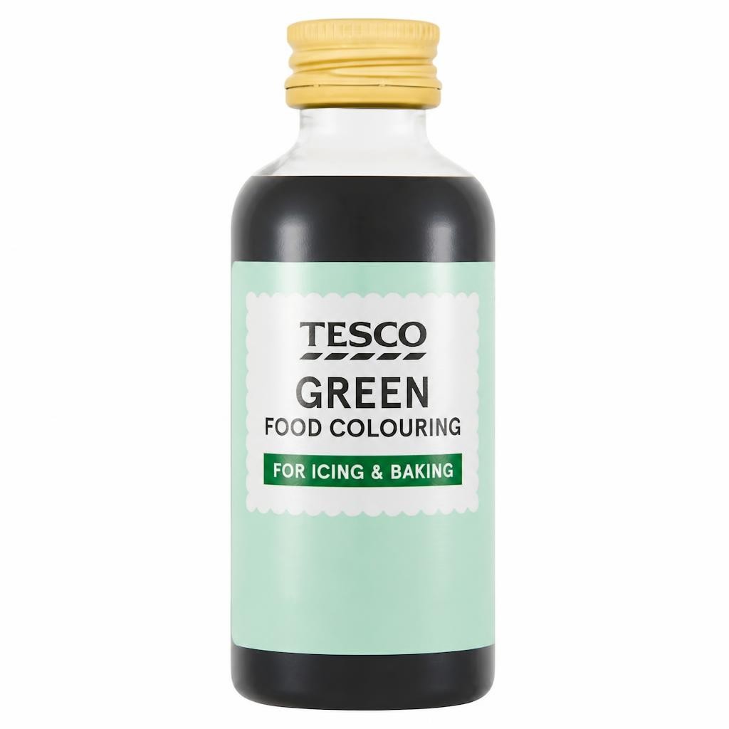 Tesco Green Food Colouring 60ml