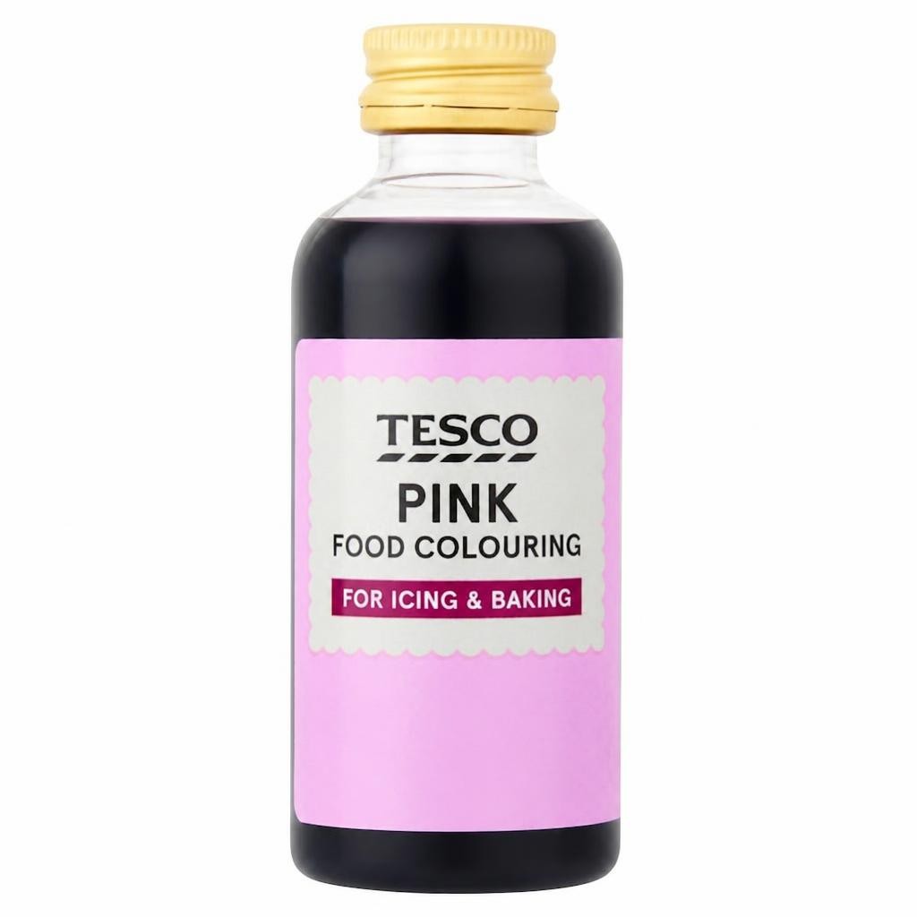 Tesco Pink Food Colouring 60ml