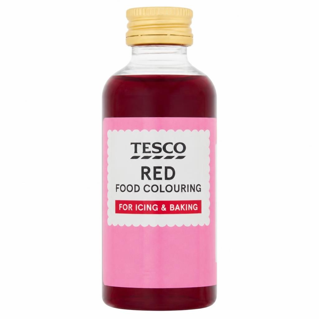 Tesco Red Food Colouring 60ml