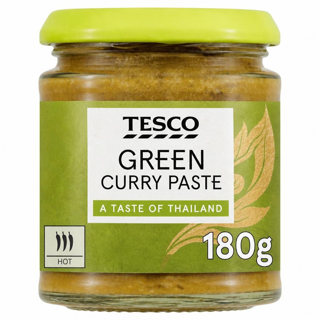 Tesco Thai Green Curry Paste 180g