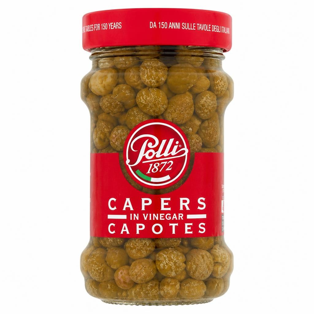 Polli Capers in Vinegar Capotes 190g