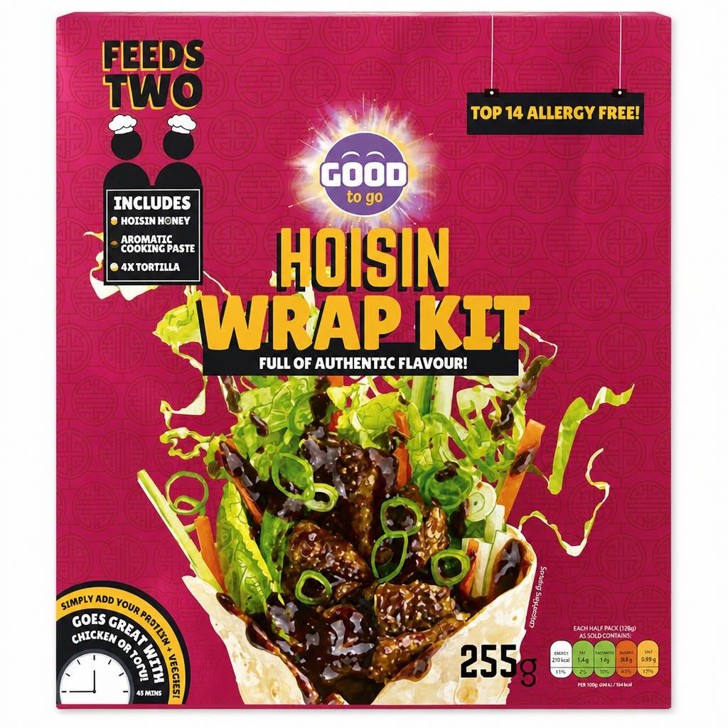 Good Its Gluten Free Hoisin Wrap Kit 425g