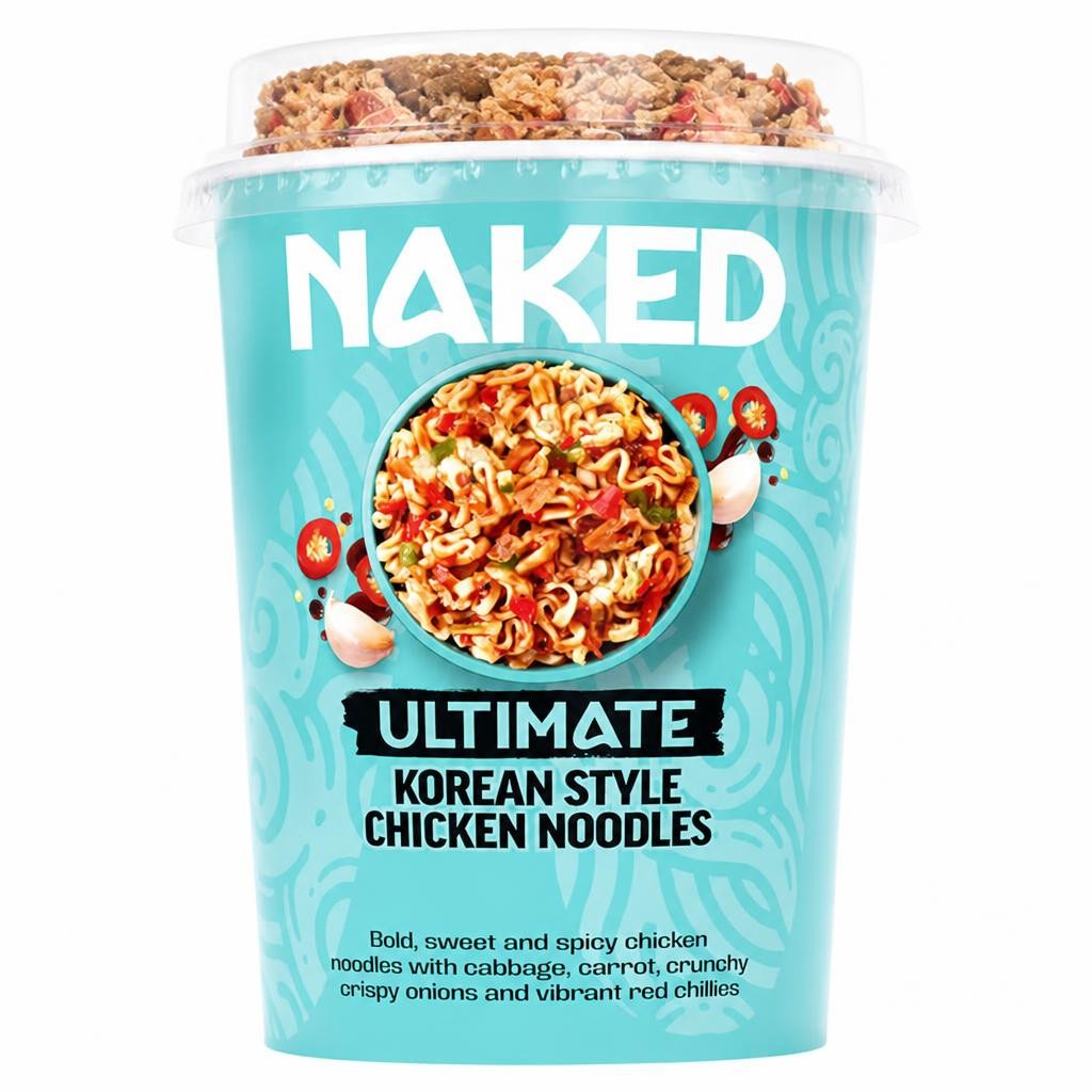 Naked Noodles Ultimate Korean Style Chicken Noodles 88G