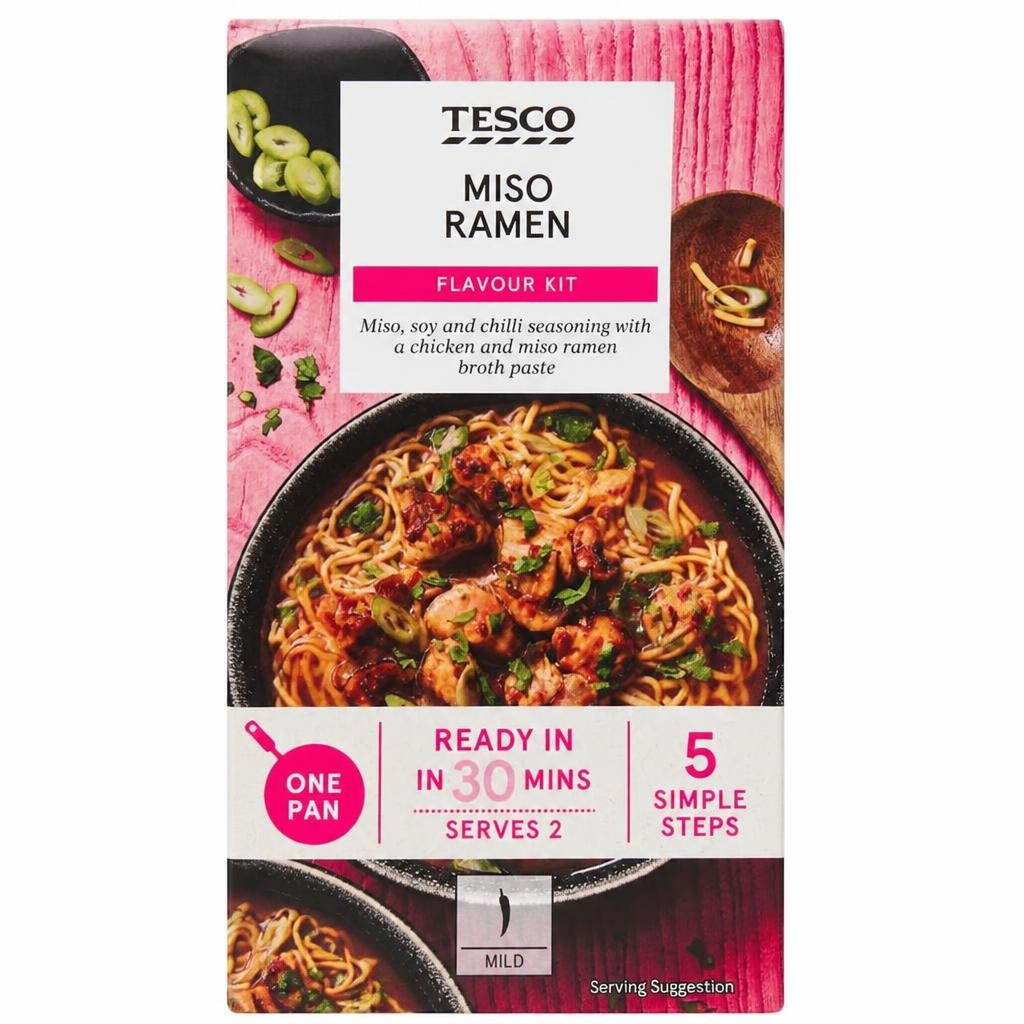 Tesco Miso Ramen Flavour Kit 40g