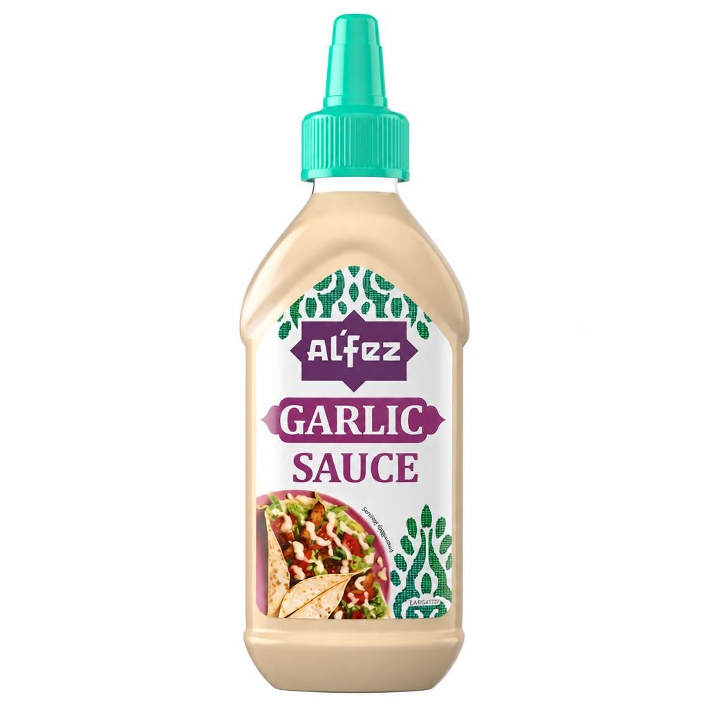 Al'Fez Garlic Toum Squeezy Sauce 250g