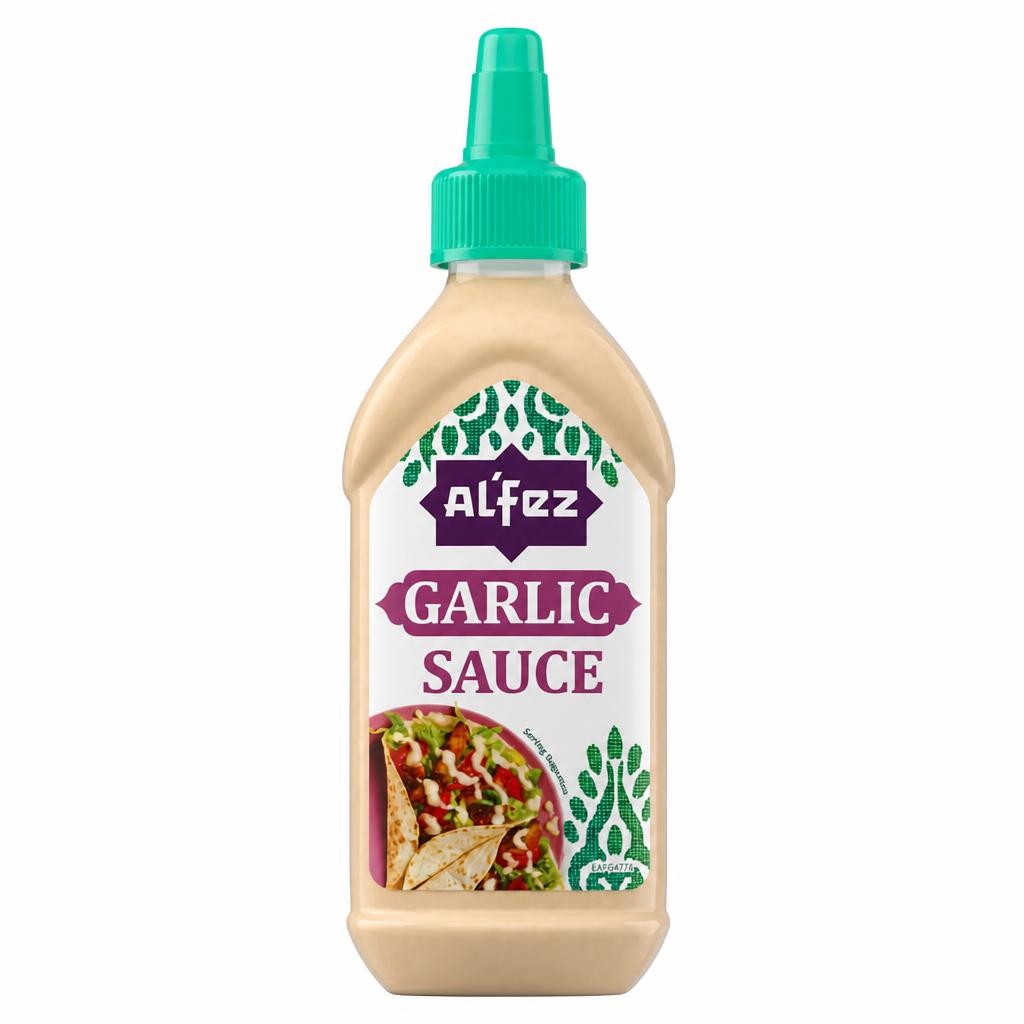 Al'Fez Garlic Toum Squeezy Sauce 250g