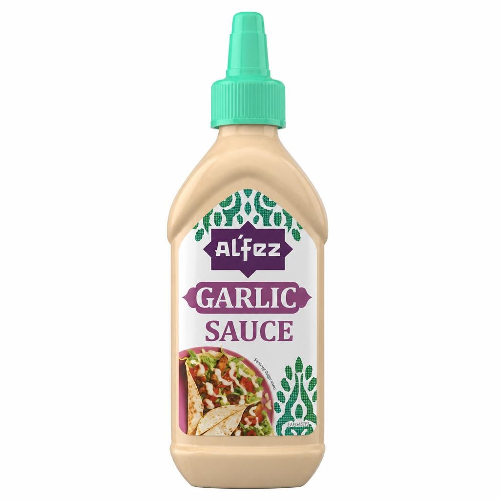 Al'Fez Garlic Toum Squeezy Sauce 250g