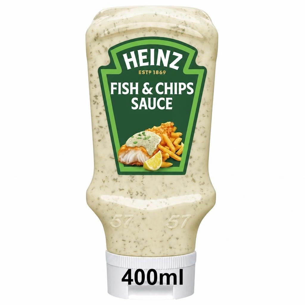 Heinz Fish and Chips Tartare Style Sauce 400g