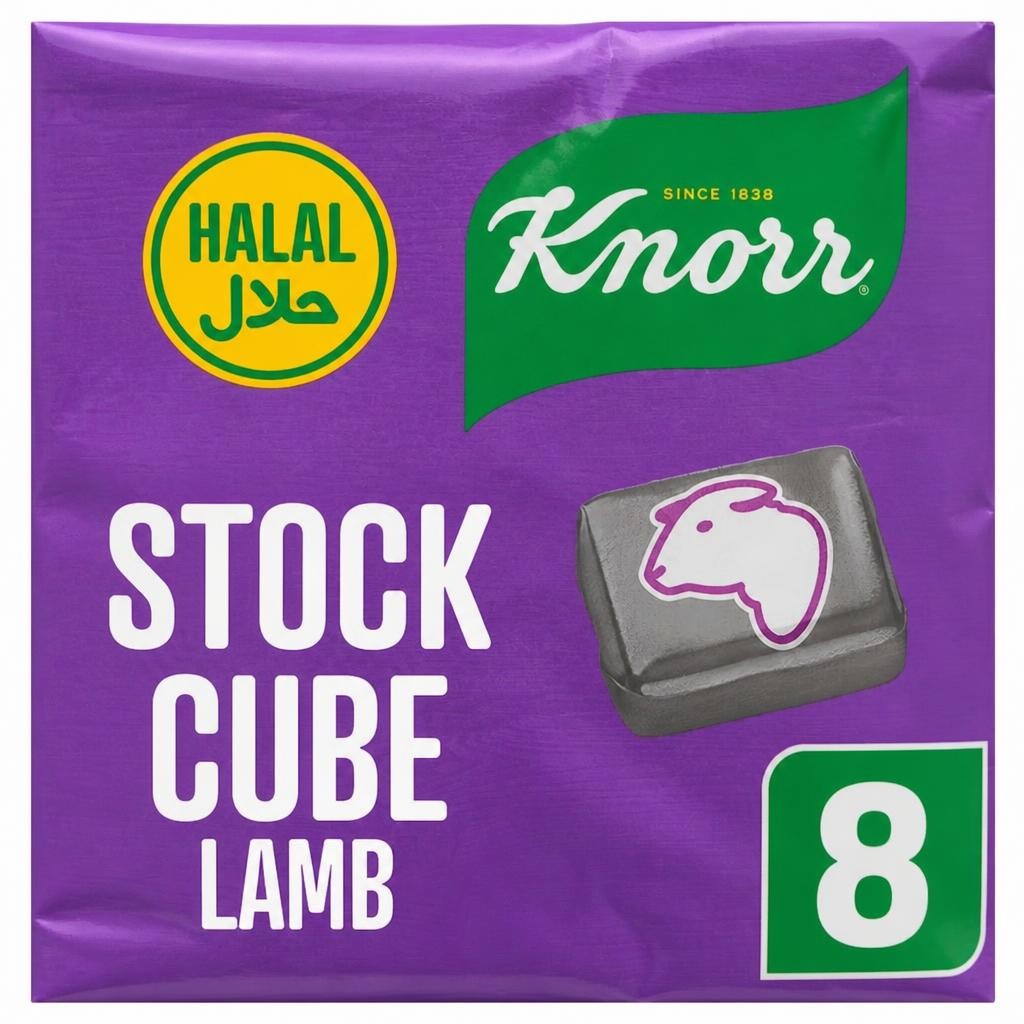 Knorr Lamb Bouillon Stock Cubes 8 Pk 72g