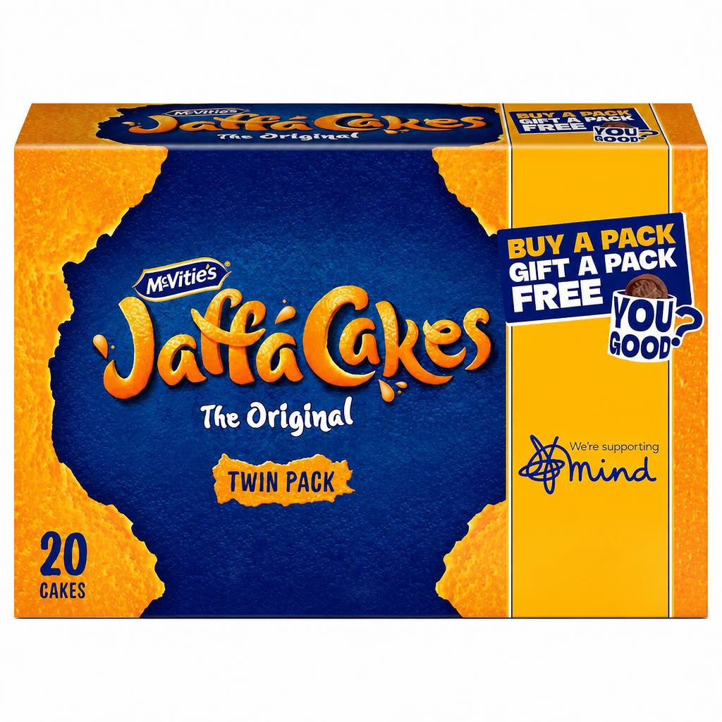 McVitie's Jaffa Cakes Original Biscuits Twin Pack 220g