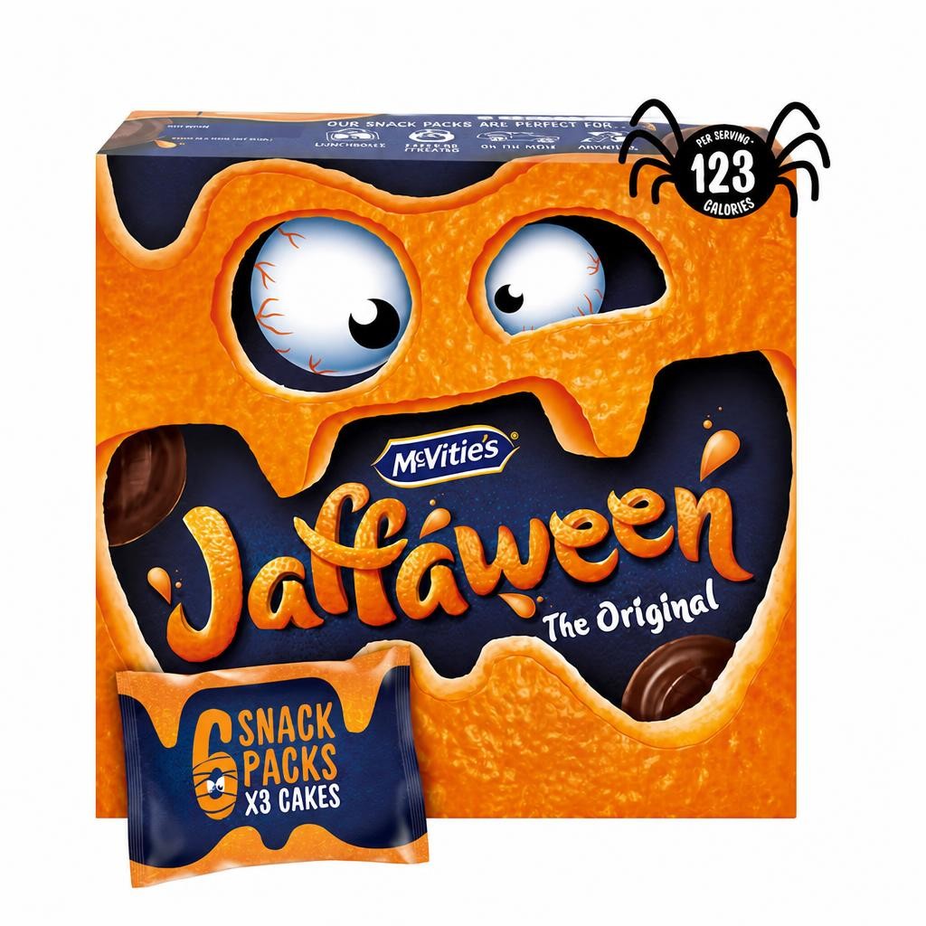 McVitie's The Original Jaffa Cakes Snack Packs 6 x 3 Pack