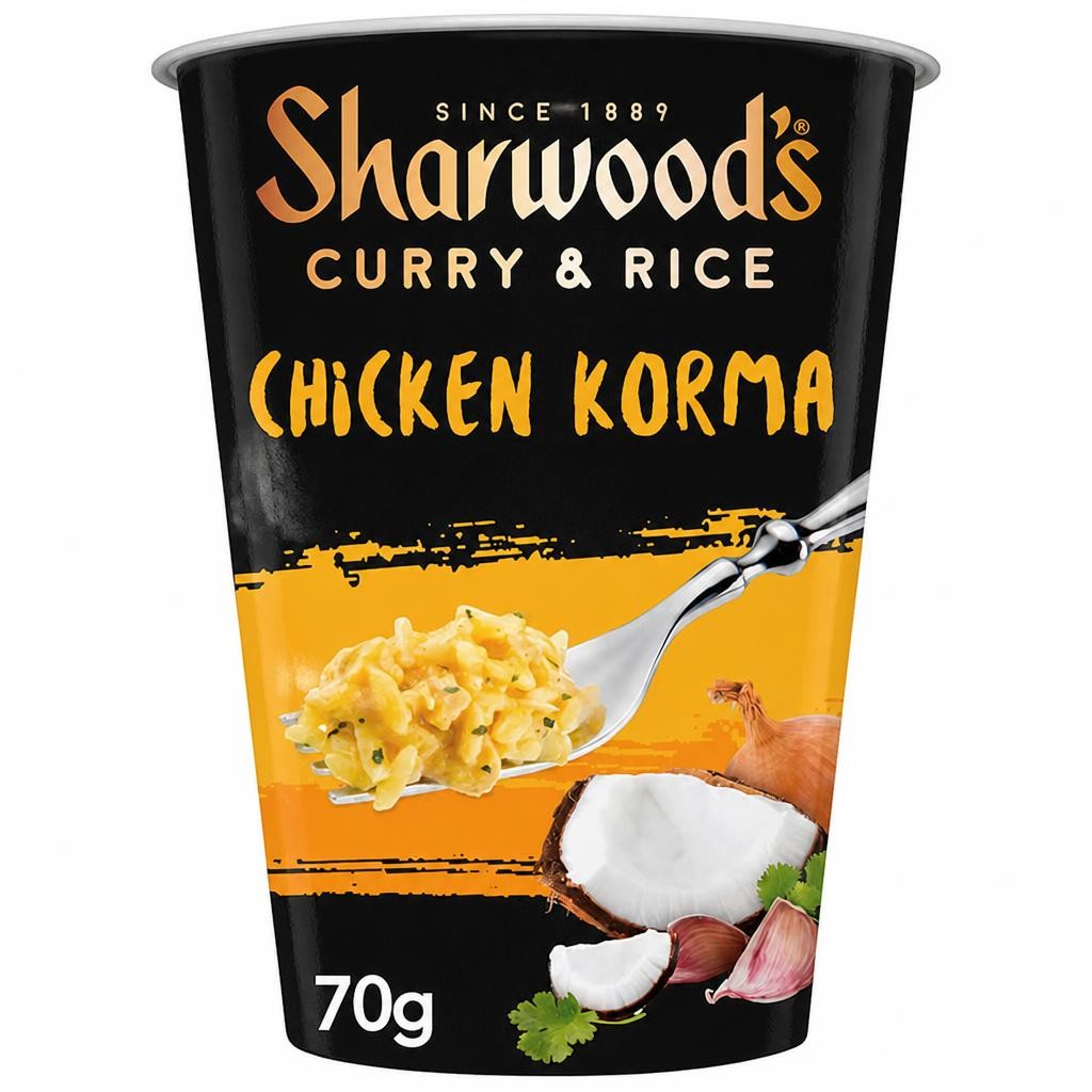 Sharwood's Curry & Rice Chicken Korma 70g