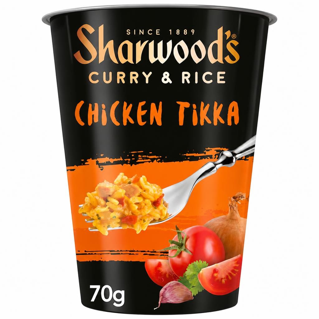 Sharwood's Curry & Rice Chicken Tikka 70g