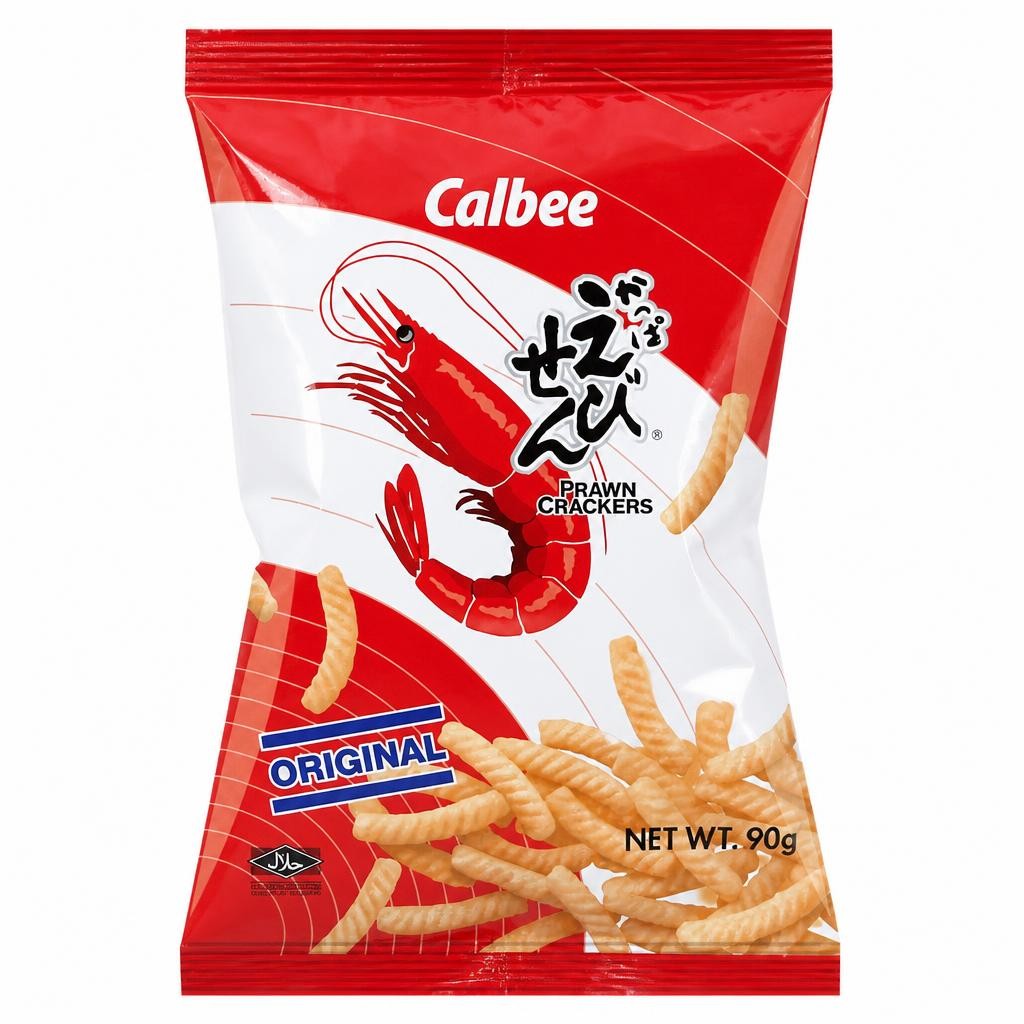 Calbee Prawn Crackers Original 90g