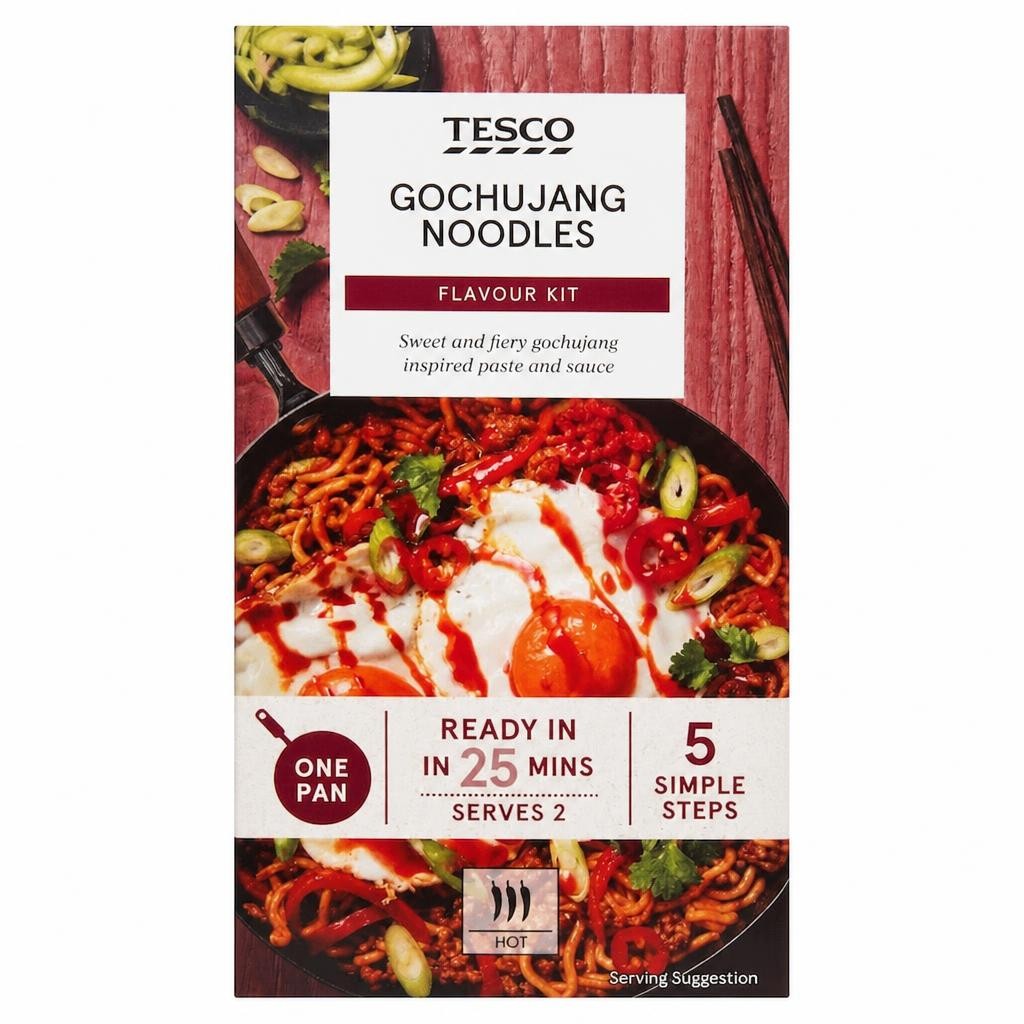 Tesco Gochujang Noodles Flavour Kit 40g