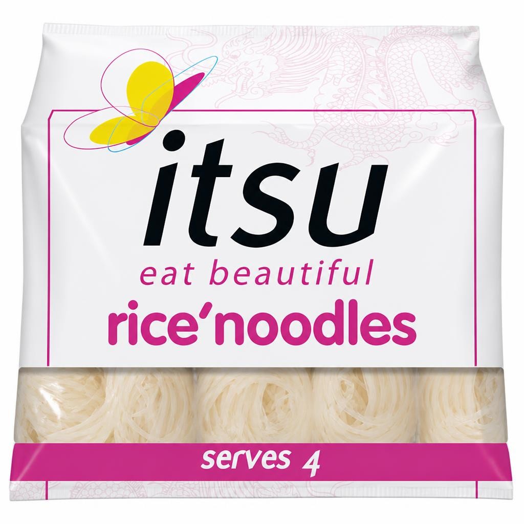 itsu rice noodles 180g
