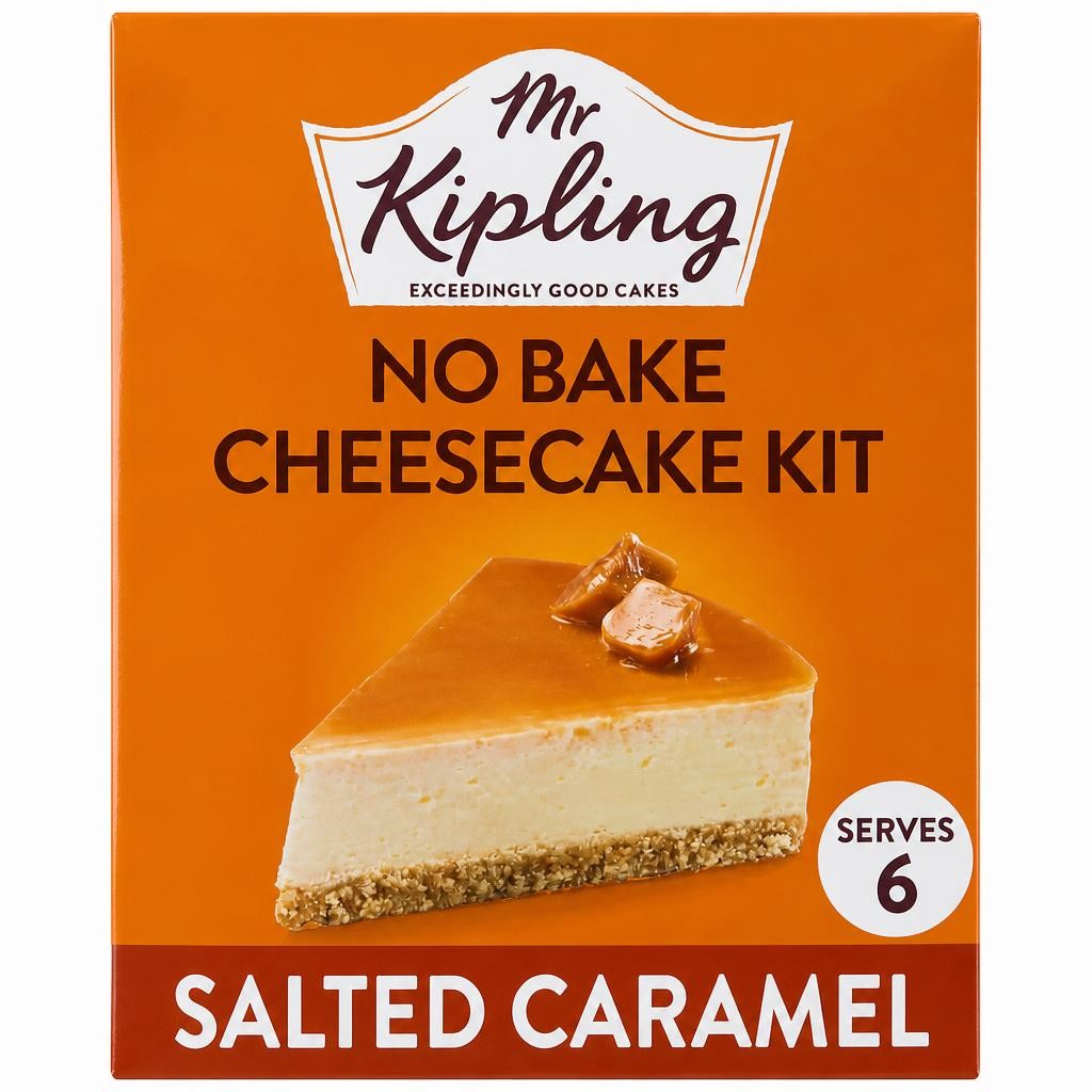 Mr Kipling No Bake Cheesecake Kit - Salted Caramel 230g