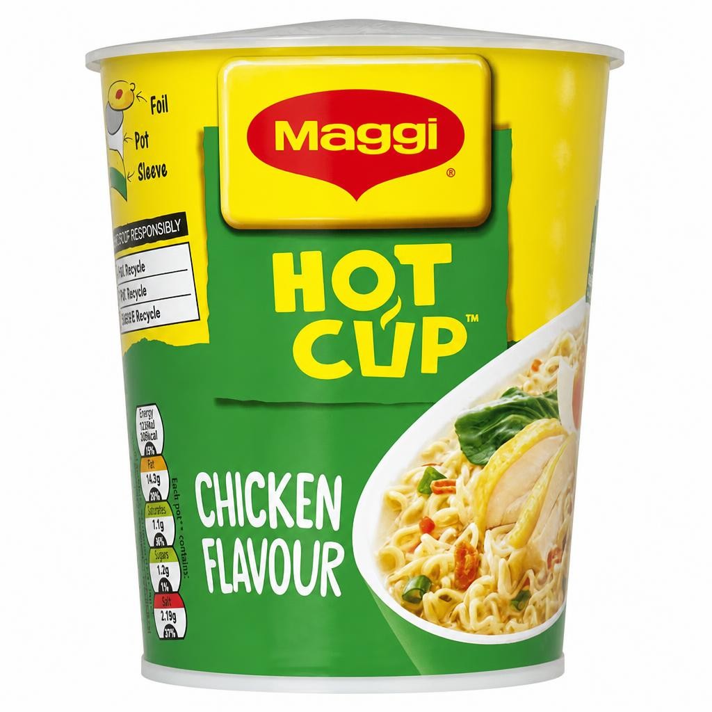 Maggi Hot Cup Chicken Noodles Pot 59.2g
