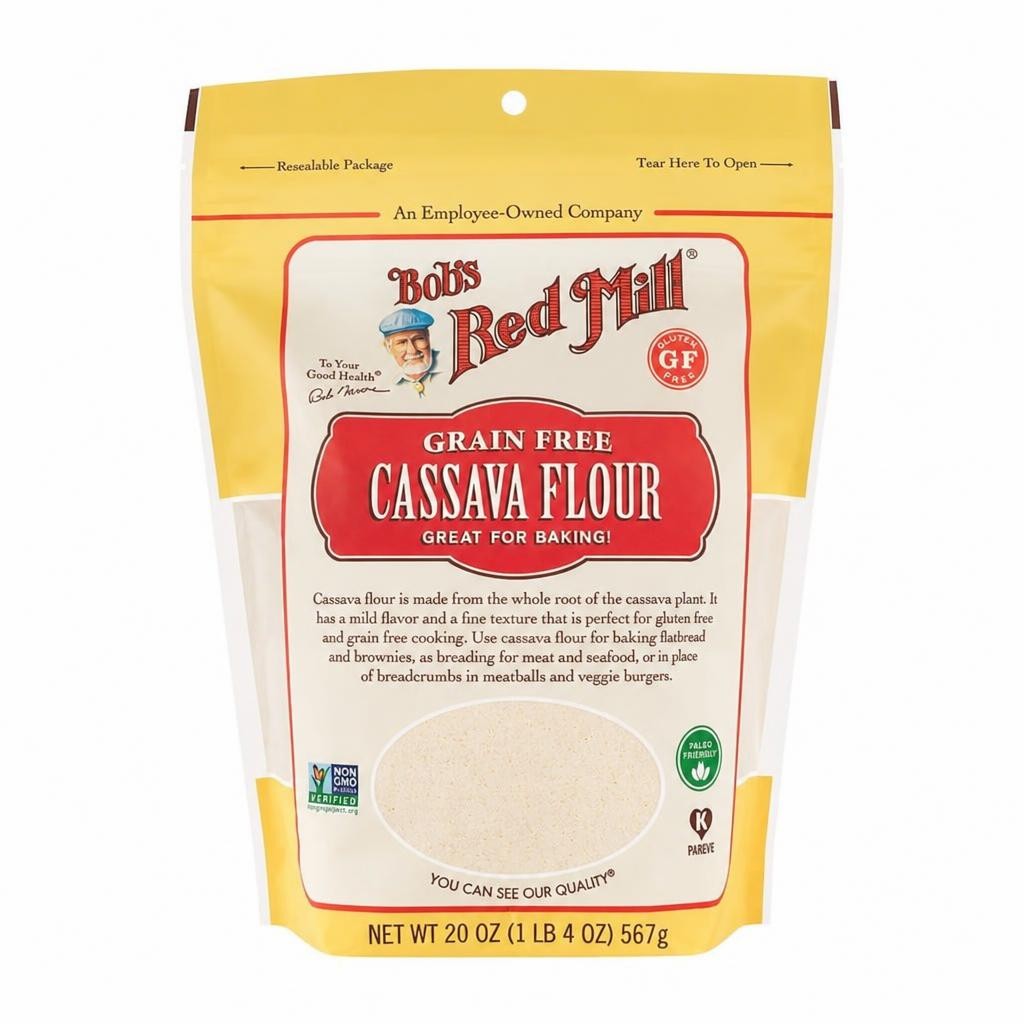 Bob's Red Mill Cassava Gluten Free Flour 567g | White