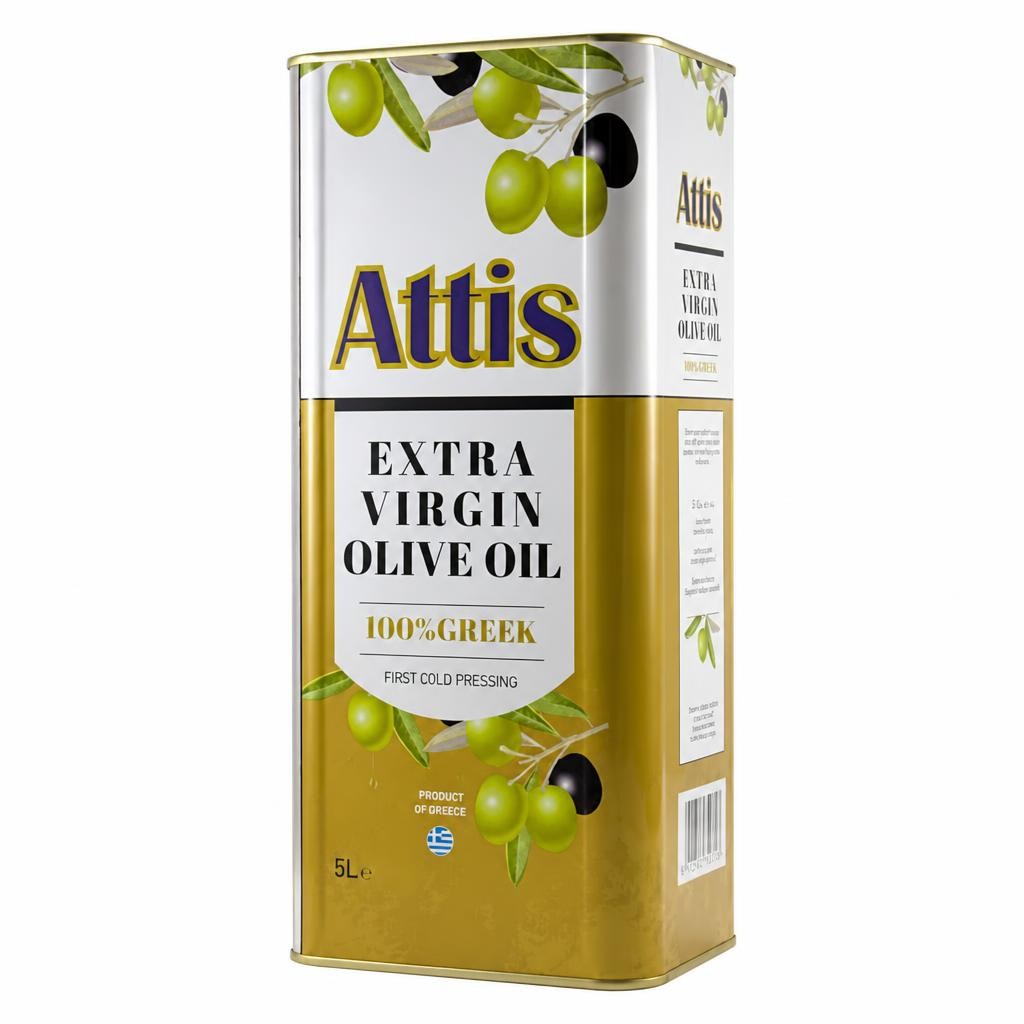Greek Extra Virgin Olive Oil 5 Litres (Attis) | Multi
