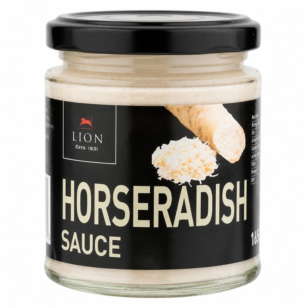 Creamed Horseradish 165g (Lion)