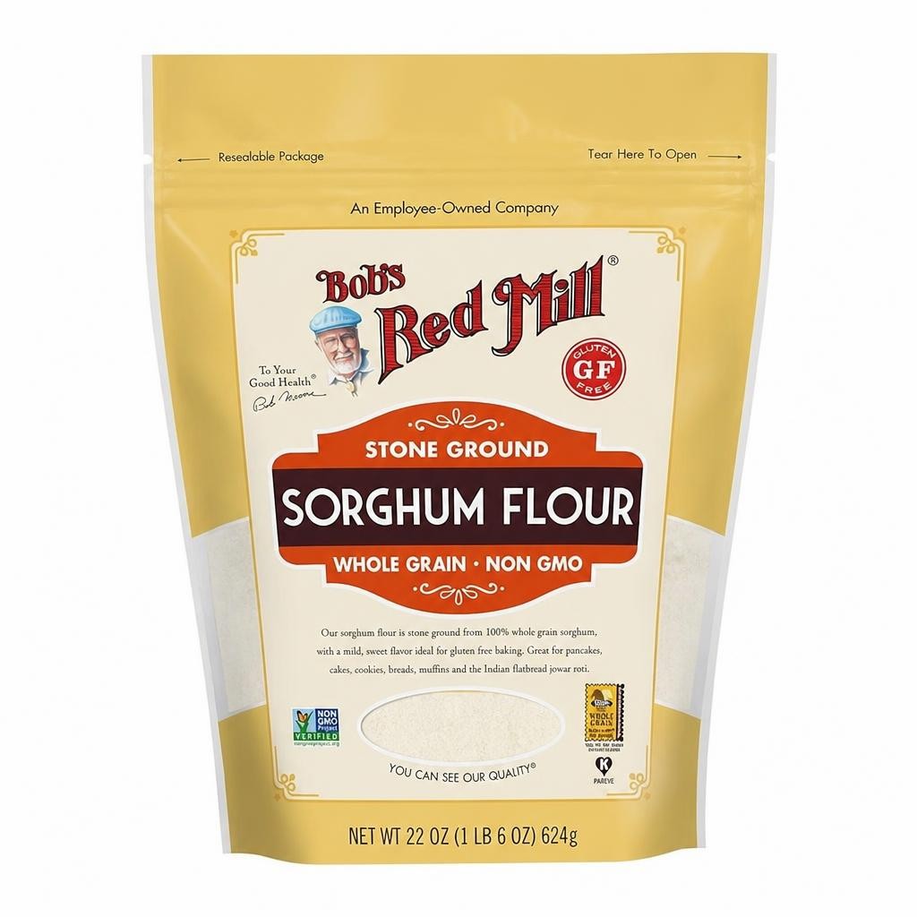 Bob's Red Mill Gluten Free Sorghum Flour 624g | White