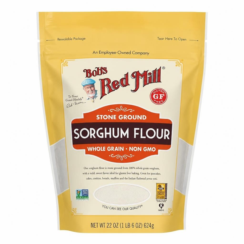 Bob's Red Mill Gluten Free Sorghum Flour 624g | White
