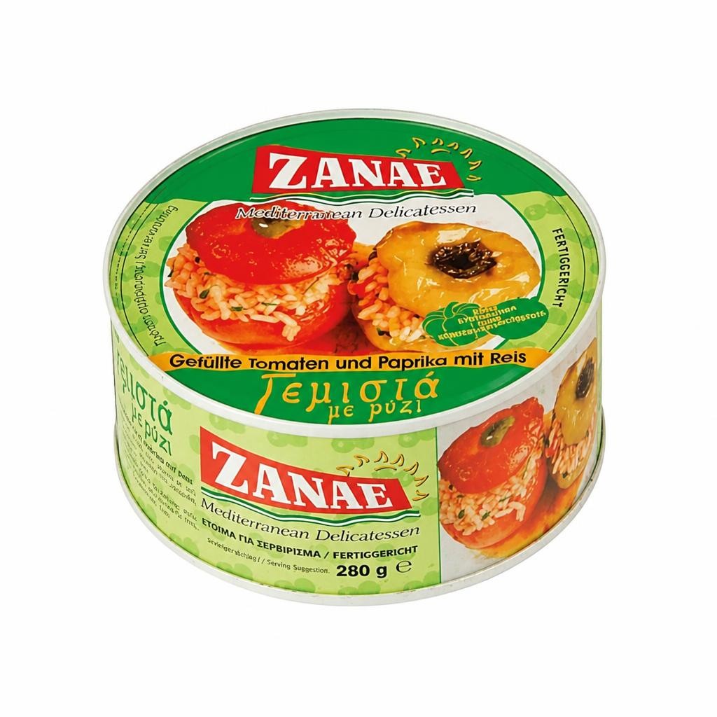 Tomatoes & Peppers Stuffed With Rice 280g (Zanae) | Multi
