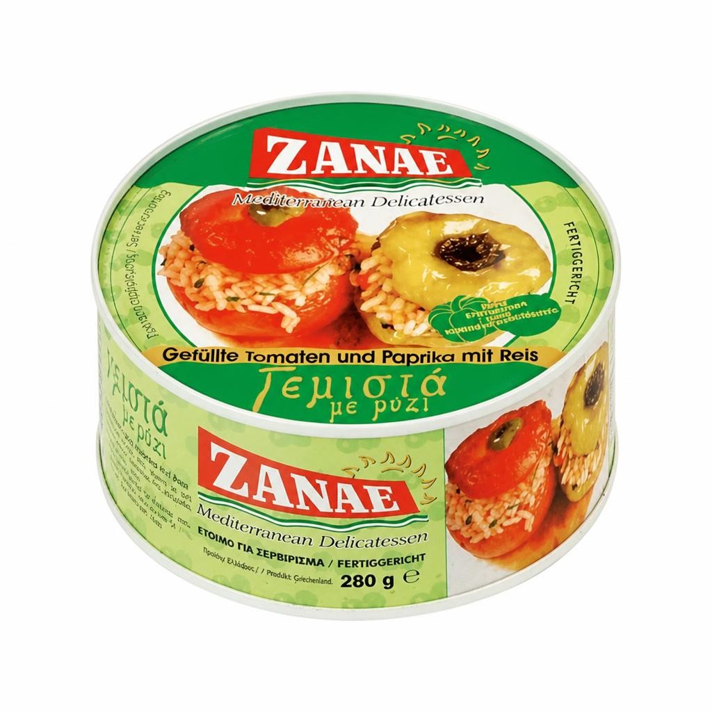 Tomatoes & Peppers Stuffed With Rice 280g (Zanae) | Multi