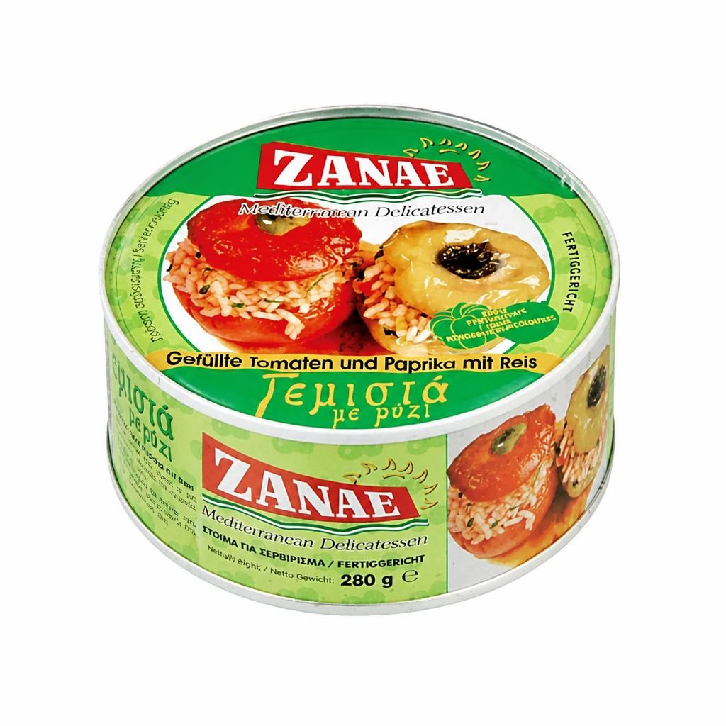 Tomatoes & Peppers Stuffed With Rice 280g (Zanae) | Multi