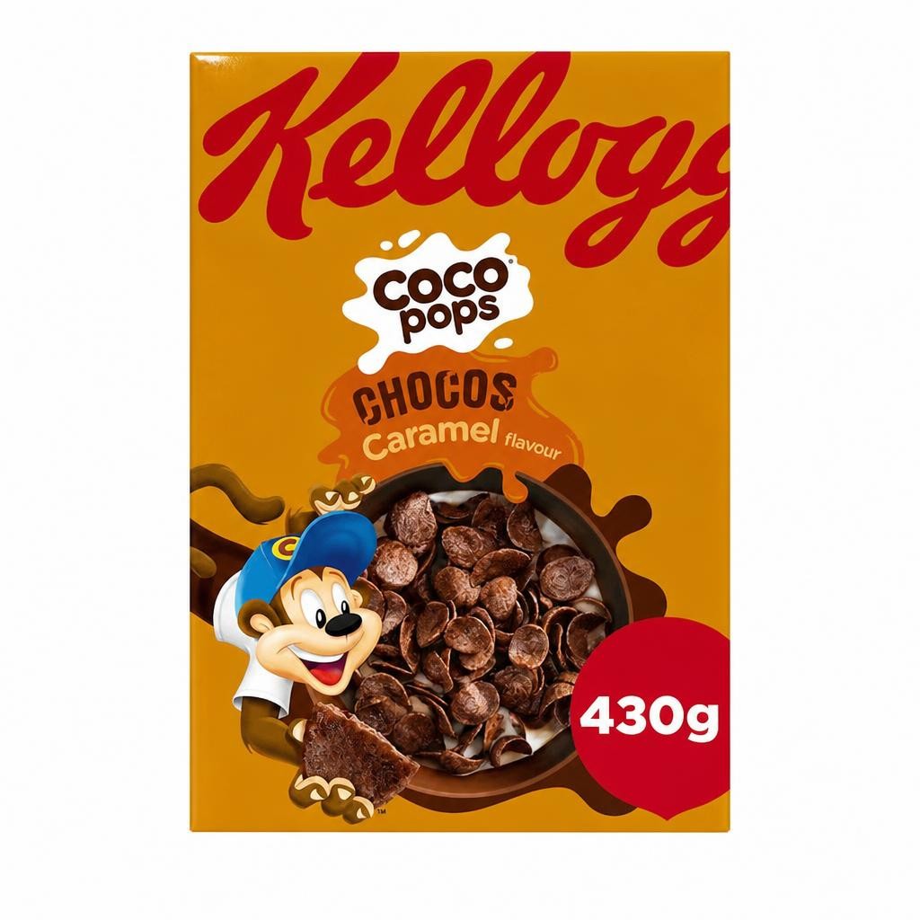Kellogg's Coco Pops Chocos Caramel 430g x 10 | Multi