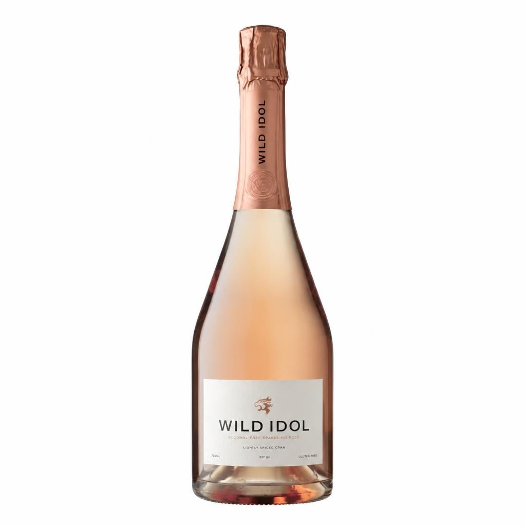 Wild Idol Sparkling Rose Wine - Alcohol free 75cl