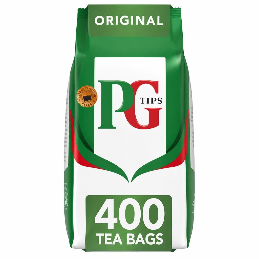 PG Tips Original Black Tea 400 Tea Bags 1.16kg
