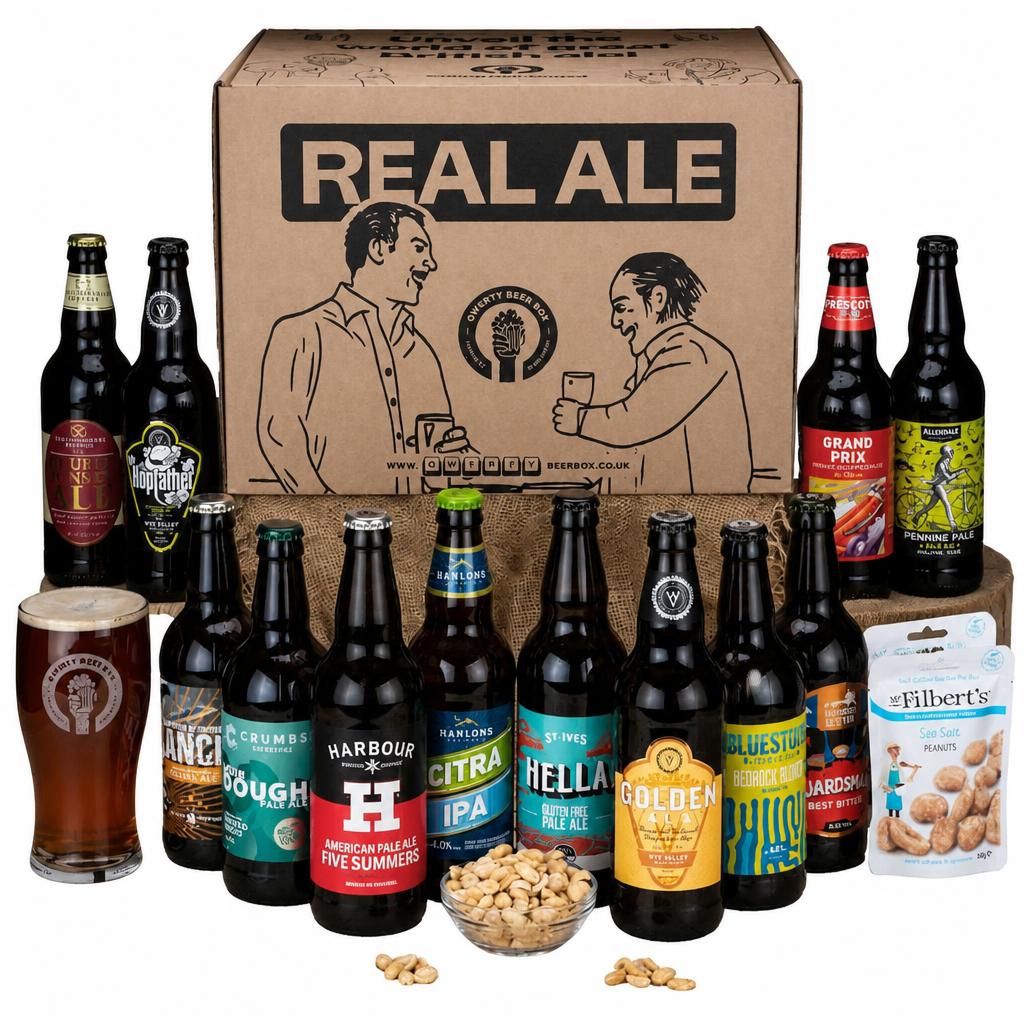 Deluxe British Real Ale Beer Gift 12x500ml
