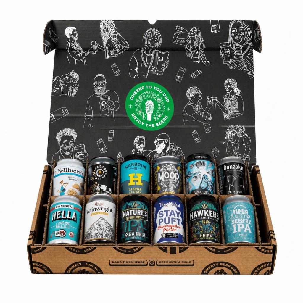 Deluxe Pale Ale & IPA Cheers Dad Beer Gift Hamper 10x330ml