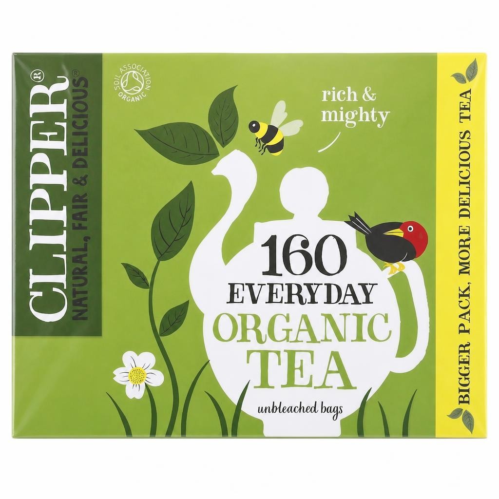 Clipper Organic Everyday 160 Tea Bags 464g