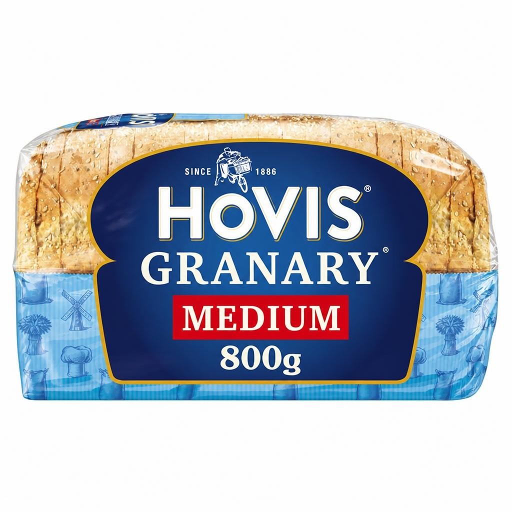 Hovis Granary Medium Sliced Bread 800g