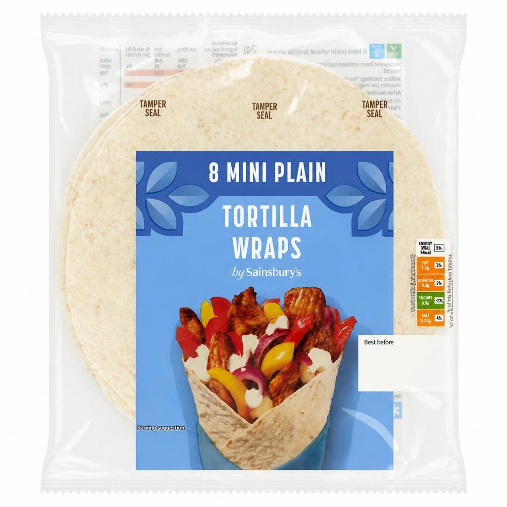 Sainsbury's Mini Tortilla Wraps x8