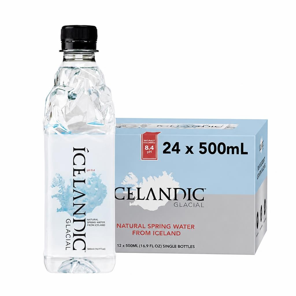 Icelandic Glacial Still Water 24 x 500ml | Clear
