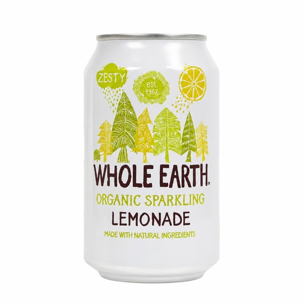 Sparkling Lemonade Drink, Organic 330ml (Whole Earth) | Multi