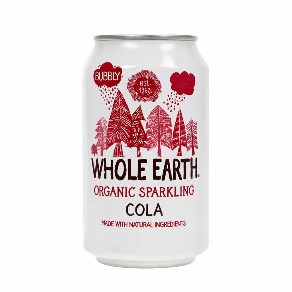 Sparkling Cola Drink, Organic 330ml (Whole Earth) | Multi