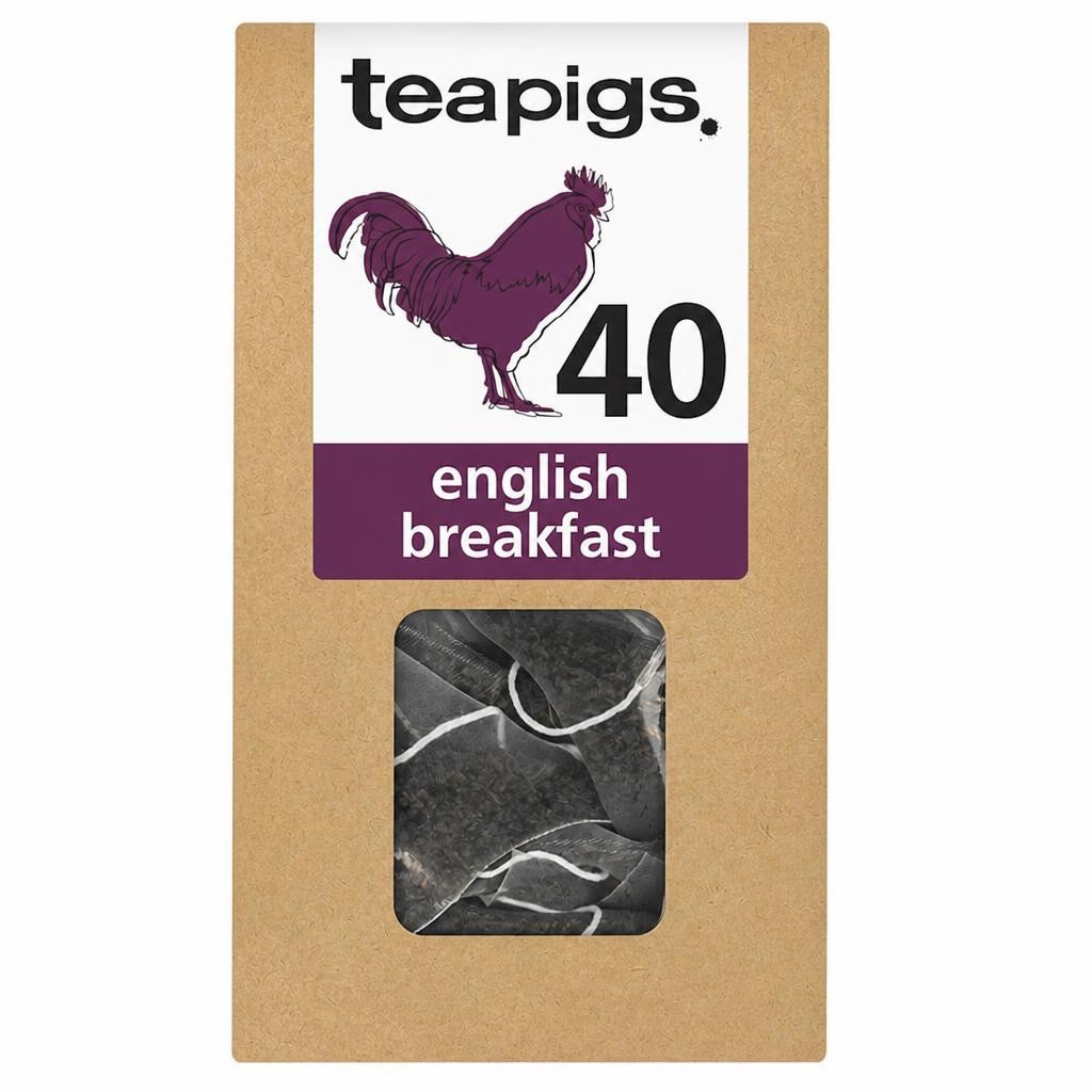 teapigs English Breakfast 40 Tea Bags 3.3g