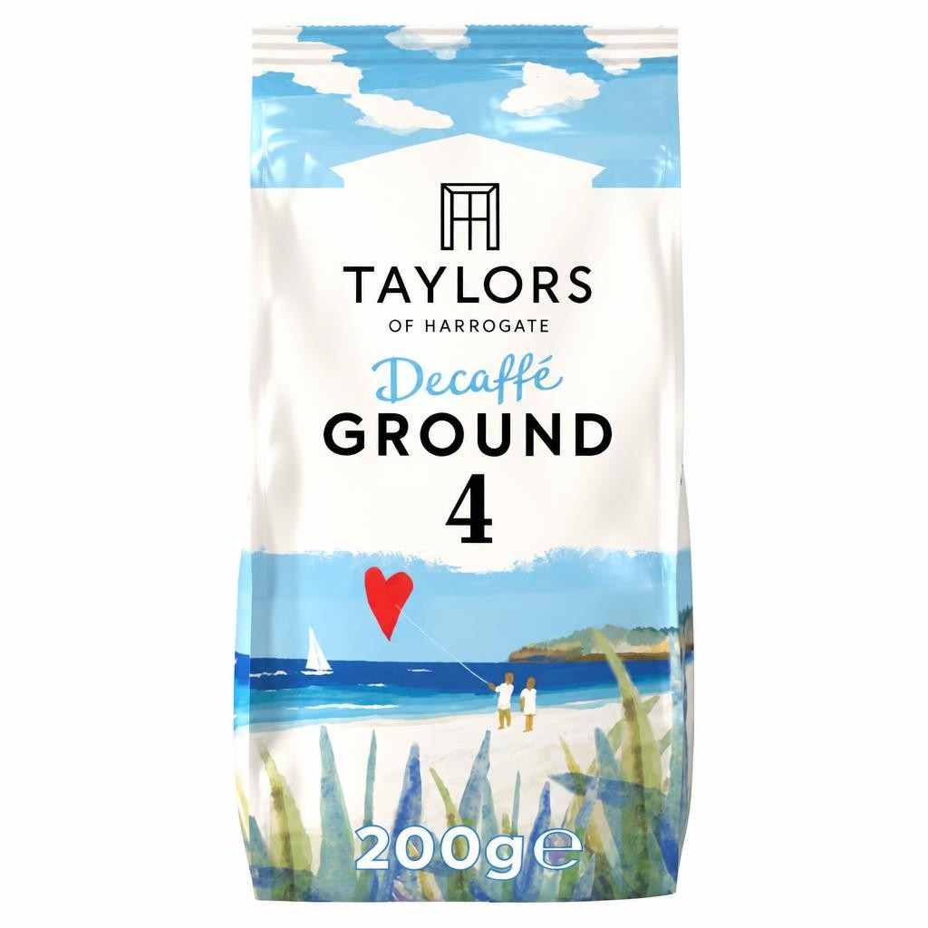 Taylors Decaffe Roast Ground Coffee 200G