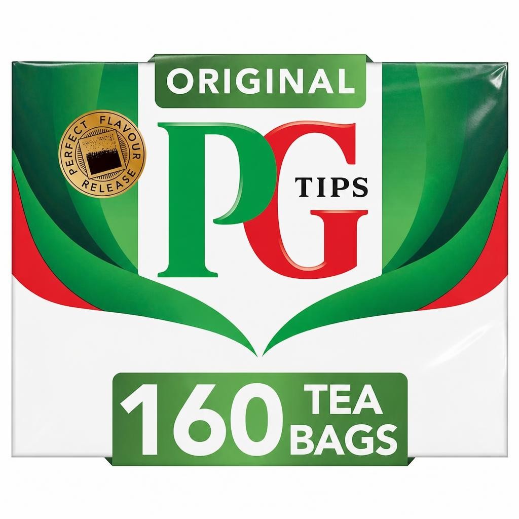 PG Tips Original Black Tea 160 Tea Bags 464g