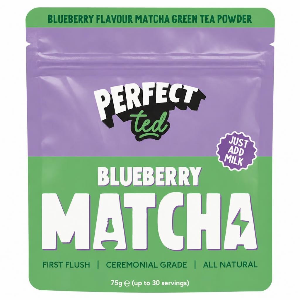 PerfectTed Matcha Powder Blueberry 75g