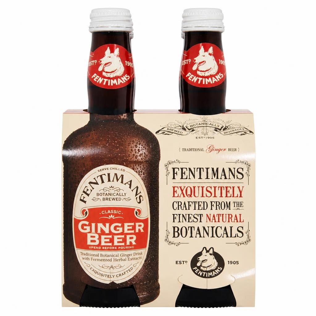 Fentimans Ginger Beer 4 X 275Ml