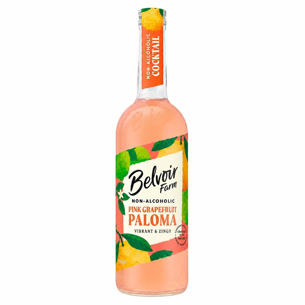 Belvoir Farm Non Alcoholic Pink Grapefruit Paloma 750ML